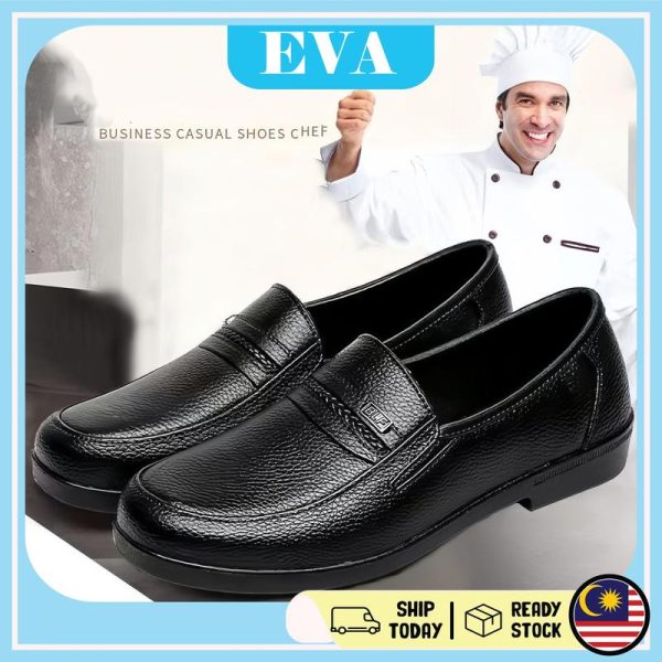 READY STOCK EVA Loafers Shoes Formal shoes PU Fashion Men Kasut Lelaki