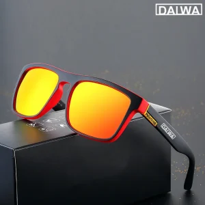 Cermin Mata Memancing Terpolarisasi, Dalwa, Untuk Lelaki, Cermin Mata Hitam Berbasikal, Cermin Mata Sukan Luar, Sesuai untuk Berkhemah, Mendaki dan Memandu, Perlindungan UV400, Cermin Mata Matahari Outdoor