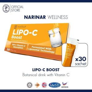 NARINAR LipoC Boost Vitamin Botanical Drink Box(30 sachets) Health Supplement