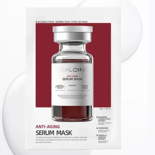 Topeng Serum Anti ulang, HEALOINE, Mengecilkan Liang Pori, Melawan Pengoksidaan dan Penuaan, Membaiki dan Melembapkan Kulit, Penjagaan Kulit Korea, Healoine Rasmi