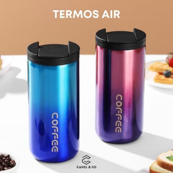 550ML Coffee Mug Leak Proof Flask Thermos Hot Cold Water Stainless Steel Thermal Flask Mini Fashion Tea Cup