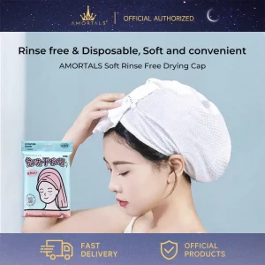 AMORTALS Soft No-Rinse Dry Cap