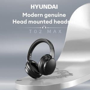 Alat Dengar Bluetooth, HYUNDAI HY-T02 MAX, Fesyen, Alat Dengar Muzik, Kualiti Bunyi HIFI, dengan MIC HD