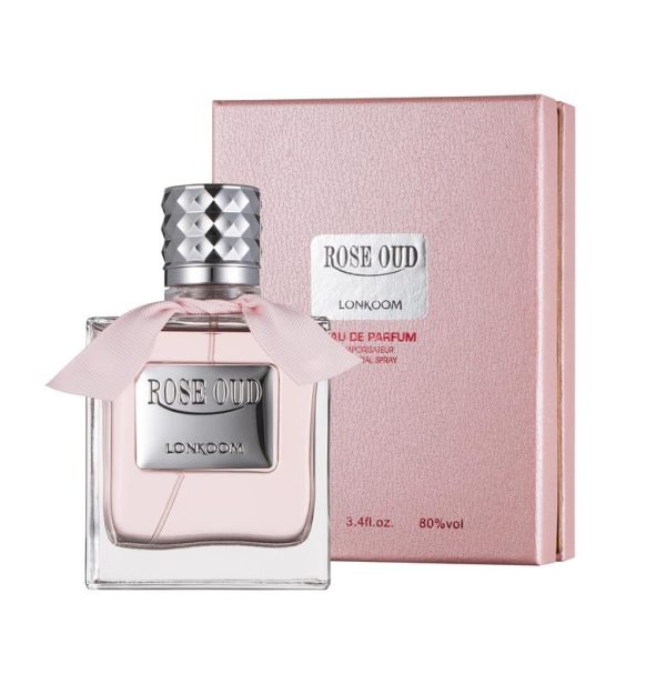 Lonkoom OUD PINK 100ml Perfume Floral–Fruity notes Long-lasting fragrance for women Parfume