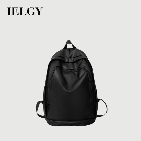 Beg galas kulit lembut, IELGY, reka bentuk ringkas, kalis air, kapasiti besar, untuk wanita Bags Backpack
