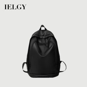Beg galas kulit lembut, IELGY, reka bentuk ringkas, kalis air, kapasiti besar, untuk wanita Bags Backpack