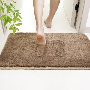 Tikar Lantai Penyerap, untuk Bilik Mandi, Permaidani Kaki, Tidak licin, Lebih Tebal