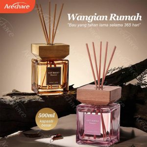 【500ml Large Capacity】Wangian Rumah,Reed Diffuser,Air Freshener Murah Pewangi Bilik Toilet Minyak Wangi Tahan Lama Perfum Diffuse Car & Home Accessories,Penyebar Reed