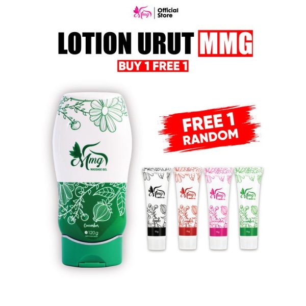 【1FREE1】 Minyak Urut Moden MMG Aromatherapy Massage Gel - Organic Massage Oil Body Care - Bebas Alkohol Organik Minyak Badan & Urut Koko