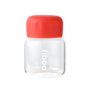 Cawan Kopi, Fiboo, Diperbuat daripada Kaca, Kapasiti 350ml Bottles Kitchenware