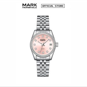 【100% Authentic】Jam Tangan Wanita, MARK FAIRWHALE, Rekaan Fesyen Baharu, Gaya Ringkas, Fungsi Kalendar, Pelbagai Warna Tersedia, Sesuai untuk Semua Majlis, Pilihan Baik sebagai Hadiah Hari Valentine, FW-3050 Watches