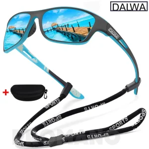 Cermin Mata Hitam Memancing Terpolarisasi, Dalwa, Untuk Lelaki, Sesuai untuk Memandu, Mendaki dan Memancing, Gaya Klasik, Perlindungan UV400, Cermin Mata Lelaki, Warna Memancing