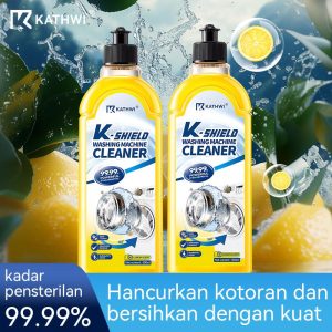 Pembersih Mesin Basuh, KATHWI, Pembuangan Noda Kuat, Pembersihan Dalam, Menghilangkan Bau, 500ml