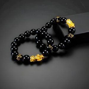 Gelang Manik untuk Lelaki Dan Wanita Gelang Tangan Hadiah Harian 10mm Fesyen Gaya Baru Rantai Bracelets