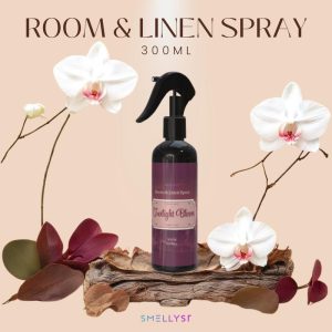 ROOM & LINEN SPRAY - 300 ML - FINE FRAGRANCE - HOME FRAGRANCE - HOME DECO - (POSTAGE ON 7 FEBRUARY) - FREE MICROFIBER TOWEL