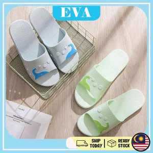 READY STOCK EVA Anti-slip Slipper Unisex Home Indoor Bathroom Slippers Shoes Family Shoes