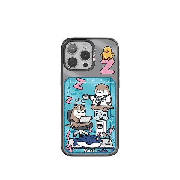 ImagiSnap - Ular Tidur oleh Siri Ular Yomi, CASEBANG, Pengecasan Magnetik Magsafe, Berjenama IP, Serasi dengan iPhone 13-16 dan Samsung S24 / 24 + / 24U / 25U, Beg Udara Balut Penuh, Empat Penjuru, Tahan Kejutan