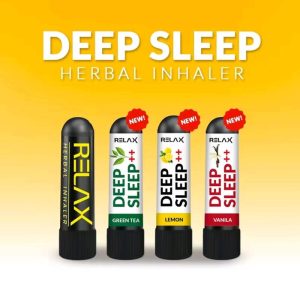 Relax Herbal Inhaler bantu masalah tidur legakan anxiety Minyak Essential Sakit