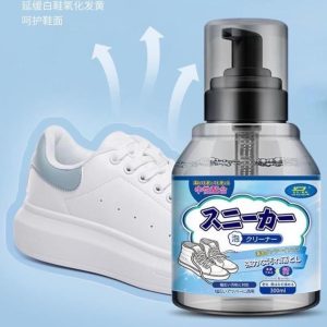White Sneaker Cleaner Foam/Instant Wash/Non-grease Cleansing Agent/Ready to Use Sneaker Foam/300ML Shoe Safety