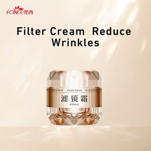 FONCE Filter Cream Skincare - Anti-Wrinkle, Fine Line Reduction, Skin Firming, Smooth and Plump 50g/jar Krim Penapis FONCE Skincare - Anti-Kerut, Mengurangkan Garis Halus, Mengencangkan Kulit, Kulit Halus dan Kenyal 50g/toples