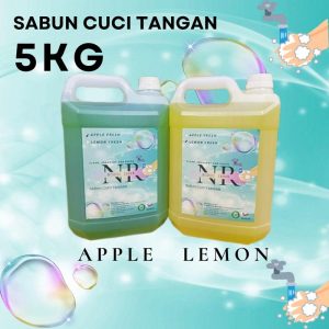 5kg Sabun Nories Cuci Tangan 5kg Hand Wash Soap Liquid Anti-Bacterial