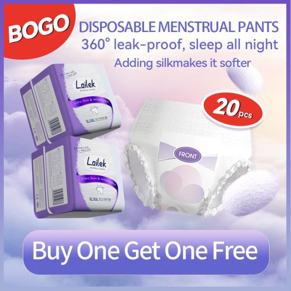 tuala wanita pants Seluar Haid, LAILEK, Untuk Wanita, Feminine Kering pad see ew menstrual pants pad tali panty liner beli pembalut core pads pad with wings original