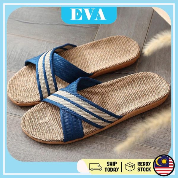 READY STOCK EVA Men Women Unisex Home Bathroom Indoor Slippers Shoes Lelaki Perempuan Selipar