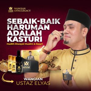 Kasturi Kijang Wangian Ustaz Elyas Ismail Perfume Kuning