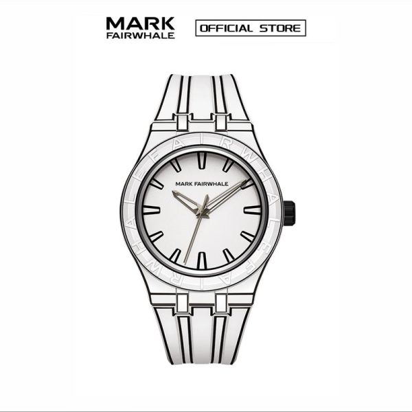 【100% Authentic】Jam Tangan Kuarza, Mark Fairwhale, Bulat, Reka Bentuk Mudah dan Kreatif, Mampu Milik, Mewah, Untuk Lelaki dan Wanita, Fesyen, Kalis Air 30M, Sesuai untuk Pasangan, FW-5110, Waranti Rasmi 2 tahun Watches