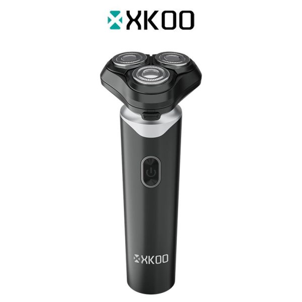 XKOO S300 3D Electric Shaver Dry Electric Razor Cordless Rotary Shaver with 27 Self-sharpening Blades 3 Floating Heads Rambut Multicoloured Hair Trimmers & Clippers muka combination perapi & pemotong rambut