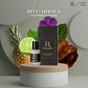Bleu MirageFiorenza Him Perfume Fruity Flora Woody Aromatic Long-Lasting for Men 5ml, 10ml, 30ml Parfum
