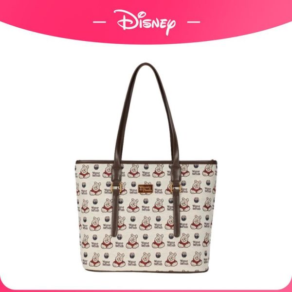 Beg Tote Berkapasiti Besar, Disney, Untuk Wanita, Sesuai untuk Ulang-alik, Pelajar Kolej, Kelas Satu Bahu, 2024 Ketibaan Baru, [COD] Bags Totebag
