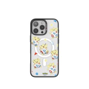 ImagiSnap - Togepi, Dikeluarkan oleh Siri Pokemon2.0, jenama bersama, Pengecasan Magnetik Magsafe, Serasi dengan iPhone 13-16 siri dan Samsung S24 / 24 + / 24U / 25U, Beg Udara Balut Penuh, Empat Penjuru, Tahan Kejutan, CASEBANG