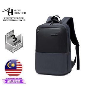 Arctic Hunter i-Torpedoz Multi Compartment Slim Laptop Travel Laptop Bag (15.6")