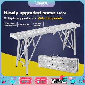 REAIM Alat Cat Scaffolding Perancah Premium Perancah Baru Tangga Lipat