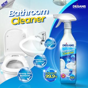 DESANS SparkleClean Bathroom Cleaner – For mild to tough stain cleaning. bathroom cleaner stain remover , bathroom cleaner spray , bowl cleaner toilet, cecair pencuci tandas, pembersih rumah