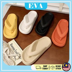 READY STOCK EVA Shoes Sandal Women Men Unisex Selipar Eva Wanita perempuan Lelaki Soft Sandal Flip Sandals