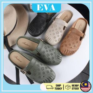 READY STOCK EVA Women Flat Wedge Sandals Kasut Perempuan