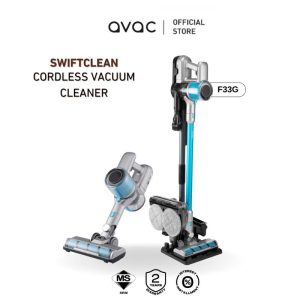 MMX Avac SwiftClean Pro DustEASE Cordless Vacuum Cleaner (300W) F33G