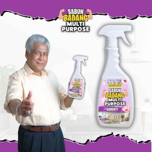 SABUN BADANG MULTIPURPOSE SPRAY - WANGI | BERSIH FREE SHIPPING