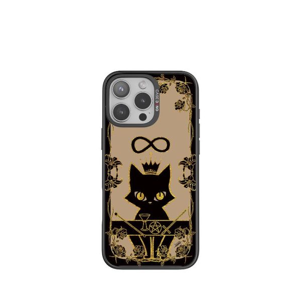 ImagiSnap, CASEBANG, Siri Tarot, Berjenama IP, Pengecasan Magnetik, Magsafe, Serasi dengan iPhone 13-16 dan Samsung S24 / 24 + / 24U / 25U, Beg Udara Balut Penuh, Empat Penjuru, Tahan Kejutan