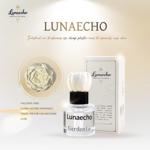 Wangian Kereta Asli Minyak Wangi Minyak Pati mewah untuk Kereta Tahan Lama Hiasan Hadiah Lunaecho perfume
