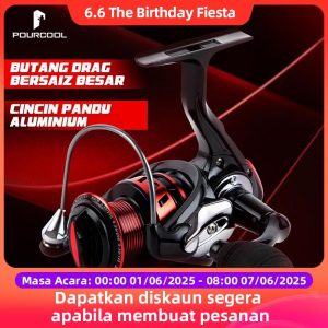 Kekili Memancing, JIADIAONI CK, Kekili Berputar, Siri 1000 - 6000, Kekili Luya Profesional, Sesuai untuk Memancing Mikro Aliran dan Ikan Besar Lautan