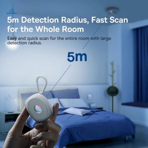 Camera Detector for Hidden Camera Portable Pinhole Hidden Lens Detect Gadget Anti-Peeping Security Protection Photography Power