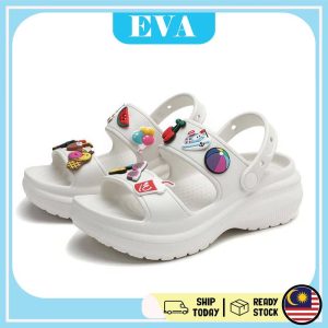 READY STOCK EVA Sandal Women's Slipper Wanita Lady Cute Casual Selipar Comel