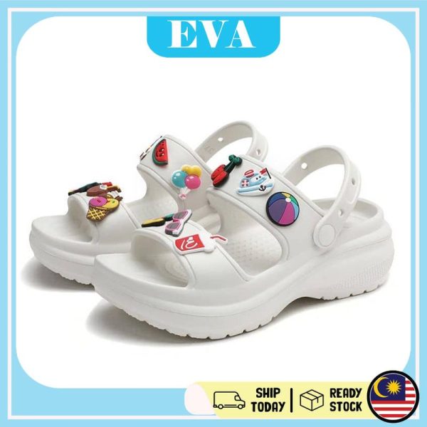 READY STOCK EVA Sandal Women's Slipper Wanita Lady Cute Casual Selipar Comel