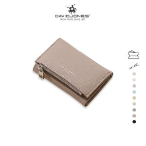 Dompet Kulit PU Corak Buaya, David Jones Paris, Penyusun Pemegang Kad, Untuk Wanita dan Gadis, DJ0087