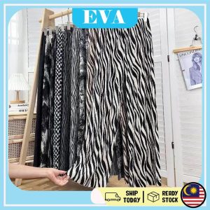 READY STOCK EVA Women Casual Long Pants Trousers Women Seluar Panjang Perempuan Wanita Linen