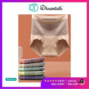 [Live Promo] Dreamtale Women Panties High Waist Panties 5pcs Set Women Underwear Ladies Panties Seluar Dalam Wanita WCO293 Soft plus size