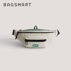 Beg Silang Badan Ringan, BAGSMART, Fesyen Baharu, Kalis Air, Beg Silang Sling Pejalan Kaki Sukan, Untuk Wanita dan Lelaki